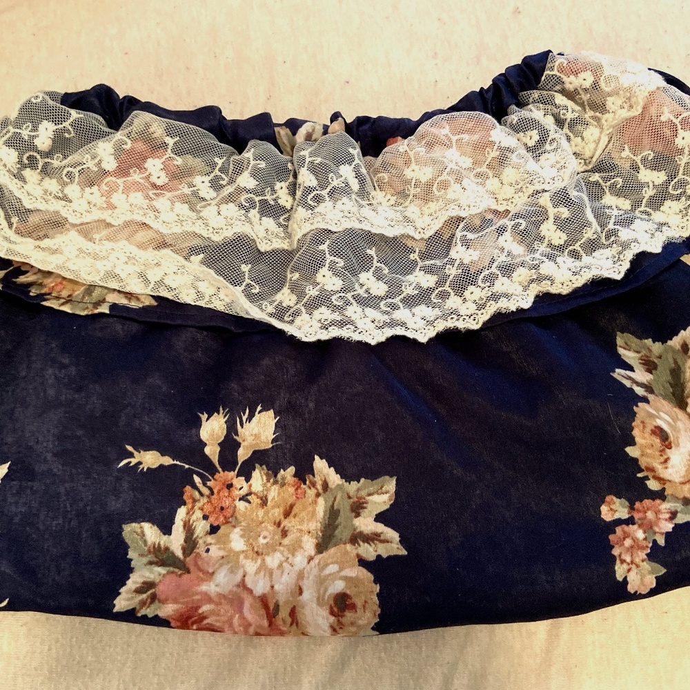 Blue Flower Top